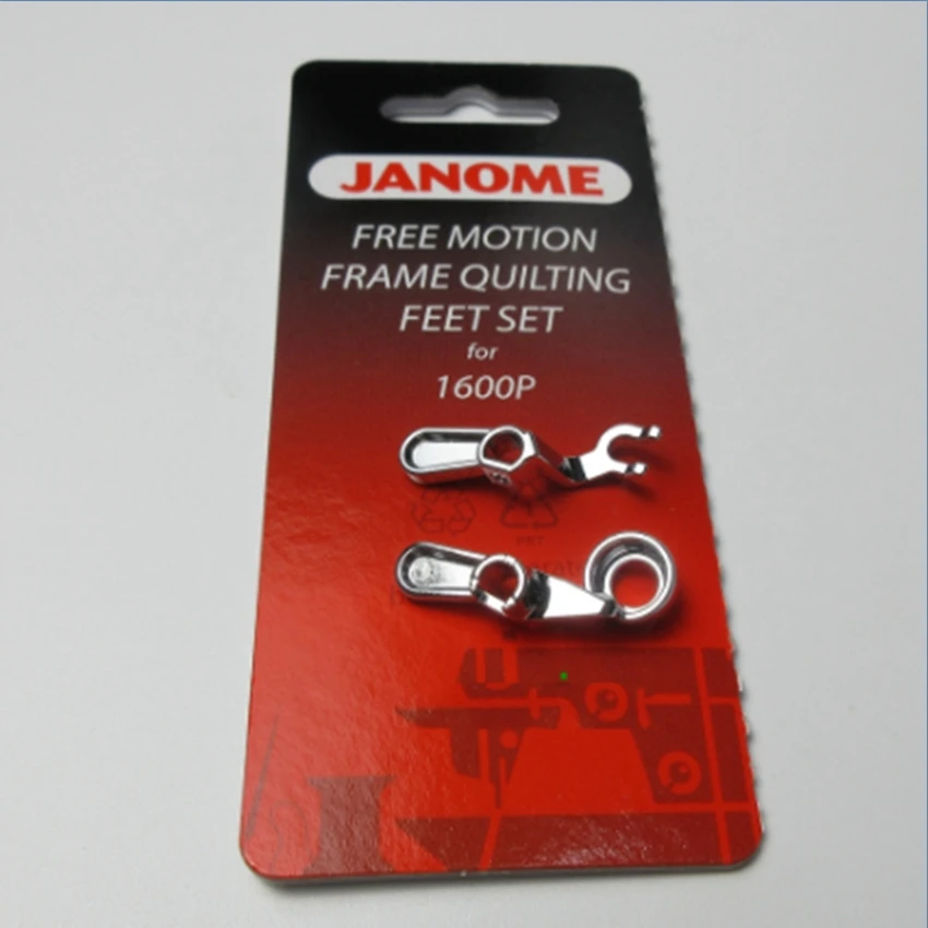 

Free Motion Frame Quilting Feet Set for Janome 1600P Convertible 767-434-005 767434005