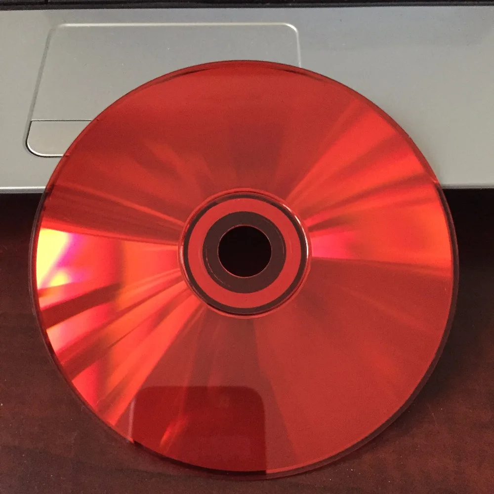 Оптовая продажа 10 дисков Yihui класс A 700 Мб 52x без рисунков красный автомобильный