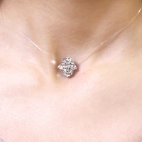 transparent choker necklace women fatima mano de bijoux hand shell pendant fashion necklaces adjustable jewelry 18 colors
