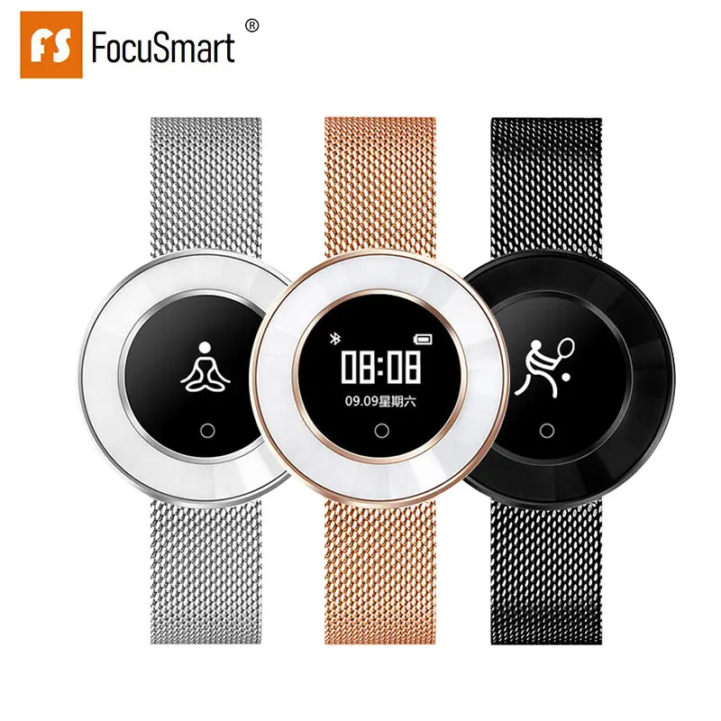 FocuSmart X6 смарт браслет Фитнес измеритель артериального Давление HeartRate лентой