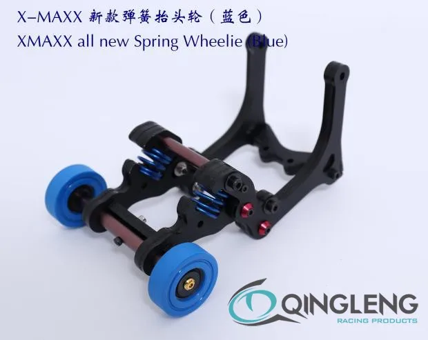 Новая пружинная колесная шина с 2 колесами для Traxxas X MAXX|wheelie bar|rc partswheel rc |