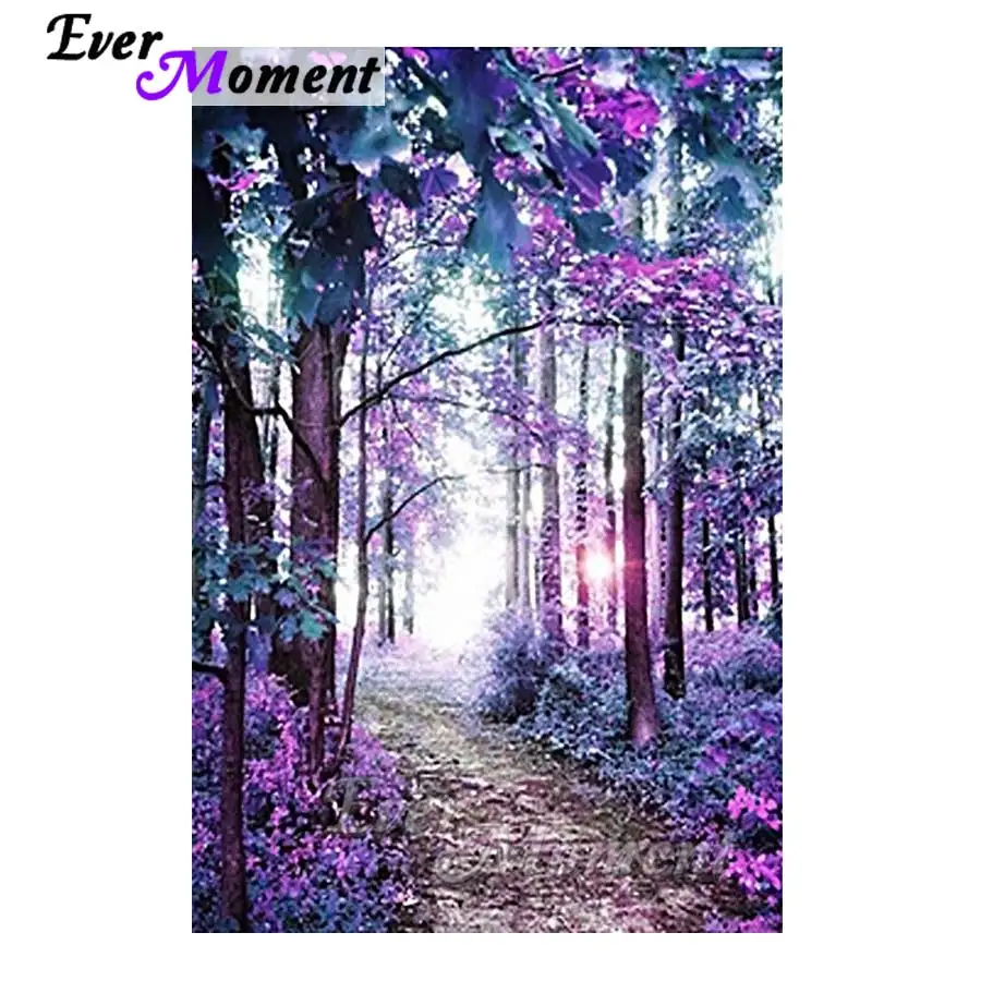 

Ever Moment Trees Forest Diamond Painting Cross Stitch Home Decoration Rhinestone 5D DIY Full Square Drill Mosaic S2F1169