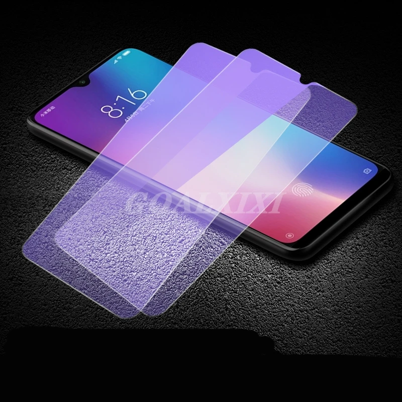 Закаленное стекло с защитой от синего и фиолетового света для Xiaomi Redmi Note 7 6 5 Pro Plus 6A