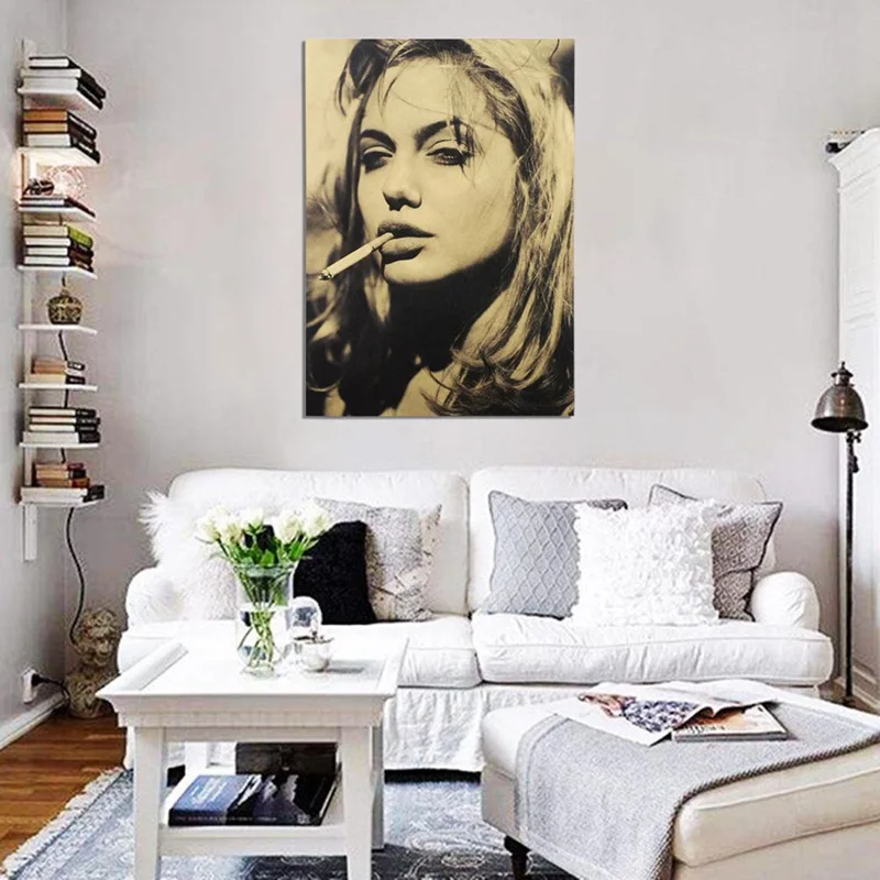 Плакат в стиле ретро из крафт бумаги винтажный плакат на стену бар дом кафе