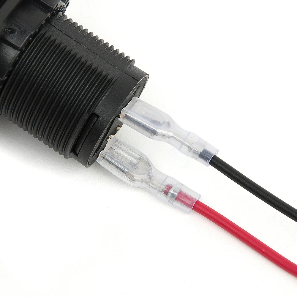 12 В двойной USB автомобильный электронный адаптер зарядного устройства гнездо