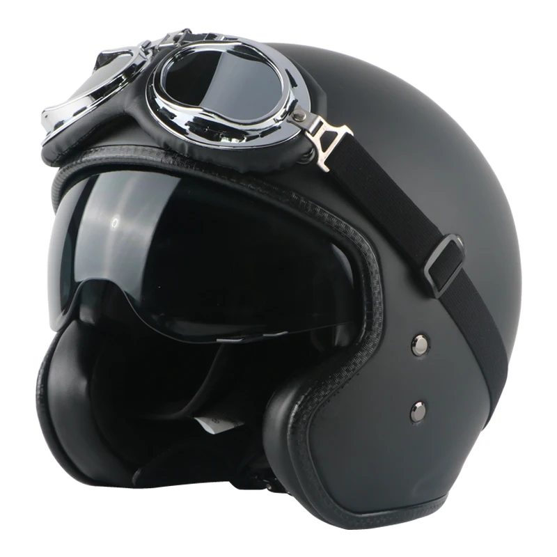 Рубиновый павильон винтажный Ретро шлем мотоциклетный велосипедный Capacetes с