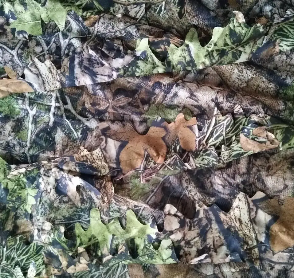 Плащ охотничья одежда 3D Кленовый лист Bionic Ghillie Yowie sniper birdwatch страйкбол камуфляж одежда куртка