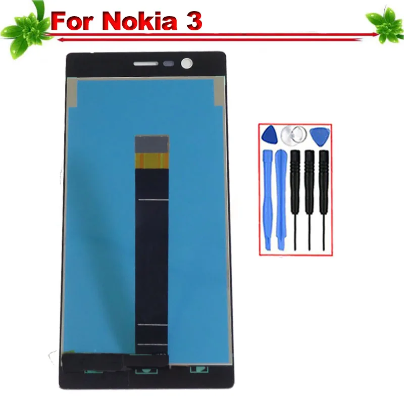 Для Nokia 3 TA 1020 1028 ЖК дисплей с сенсорным экраном полная сборка Замена для 1032 1038