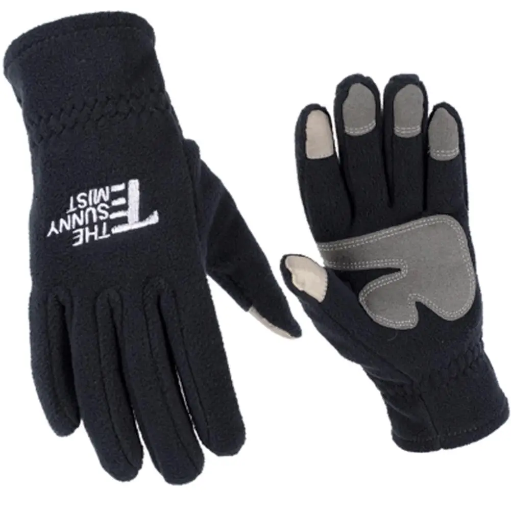 

Touch-screen Cold-proof Warm Fleece Gloves For Men And Women Autumn And Winter Outdoor Sports Cycling Climbing Driving Skiing