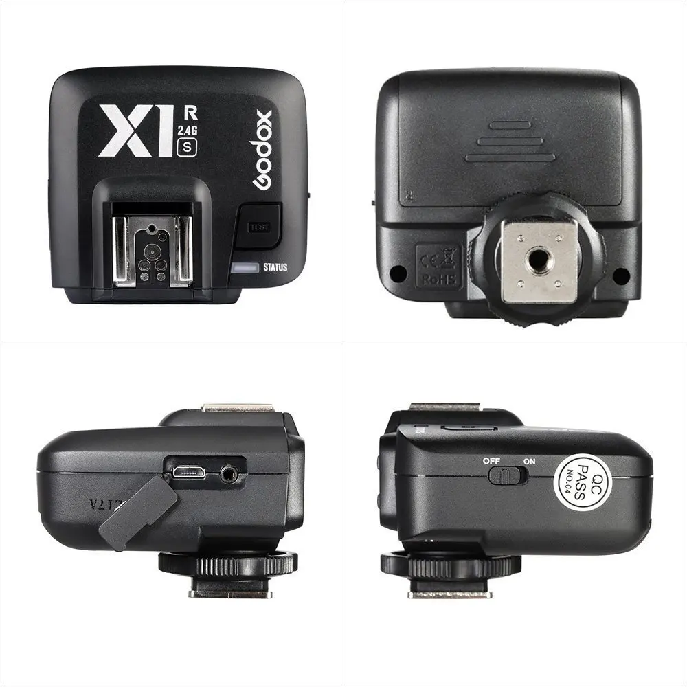 Godox X1R S TTL беспроводной приемник вспышки триггер для камер Sony DSLR a77II a7RII a7R a58 a99