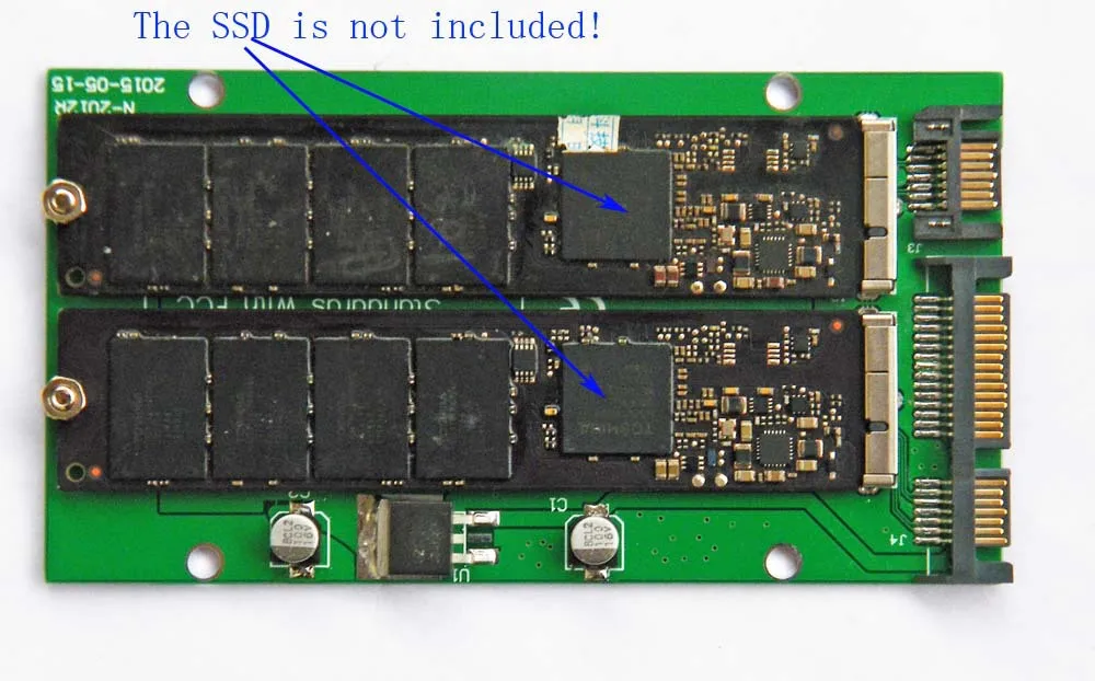 Адаптер карта до 2 5 &quotSATA для 2012 apple MacBook Air A1465 A1466 SSD оригинальный слот Поддержка