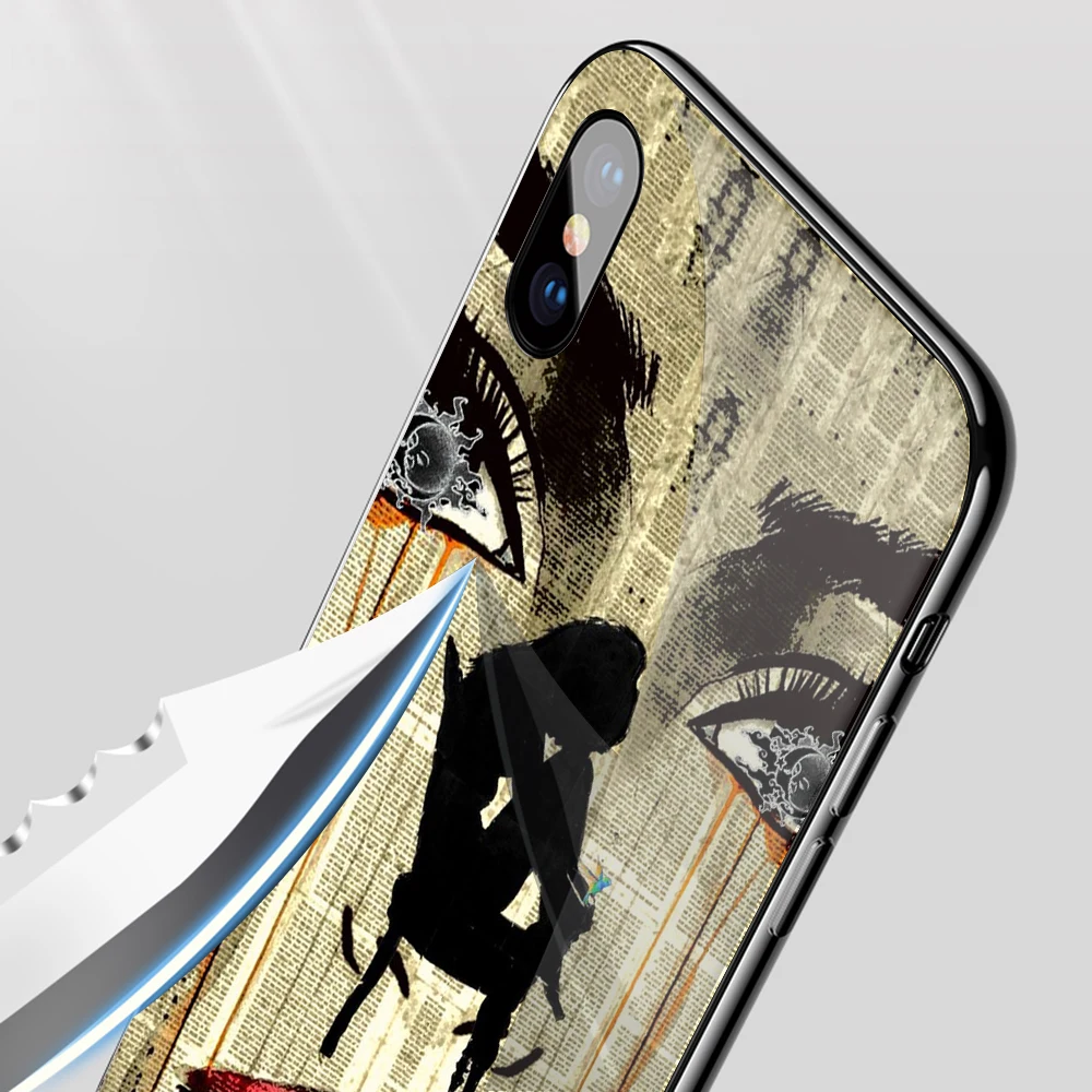 Мягкий чехол из закаленного стекла Lavaza Camila Cabello для iPhone 6 6S 7 8 Plus 5 5S SE XR X XS 11 Pro MAX |