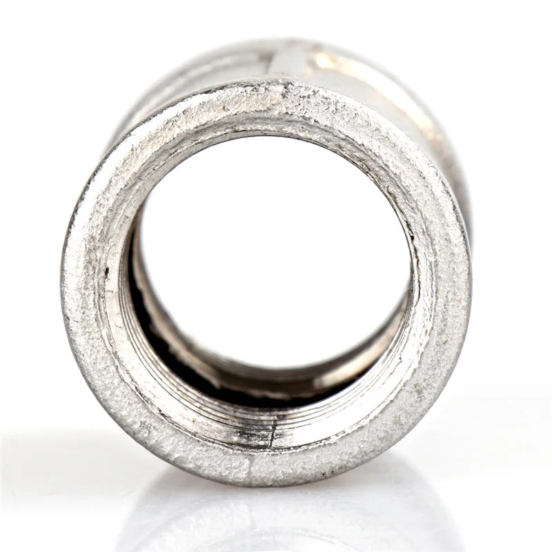 

1 Pc New Nipple 1/2" Female - 1/2" 304 Stainless Steel Threaded Coupling Pipe Fitting NPT P0.11