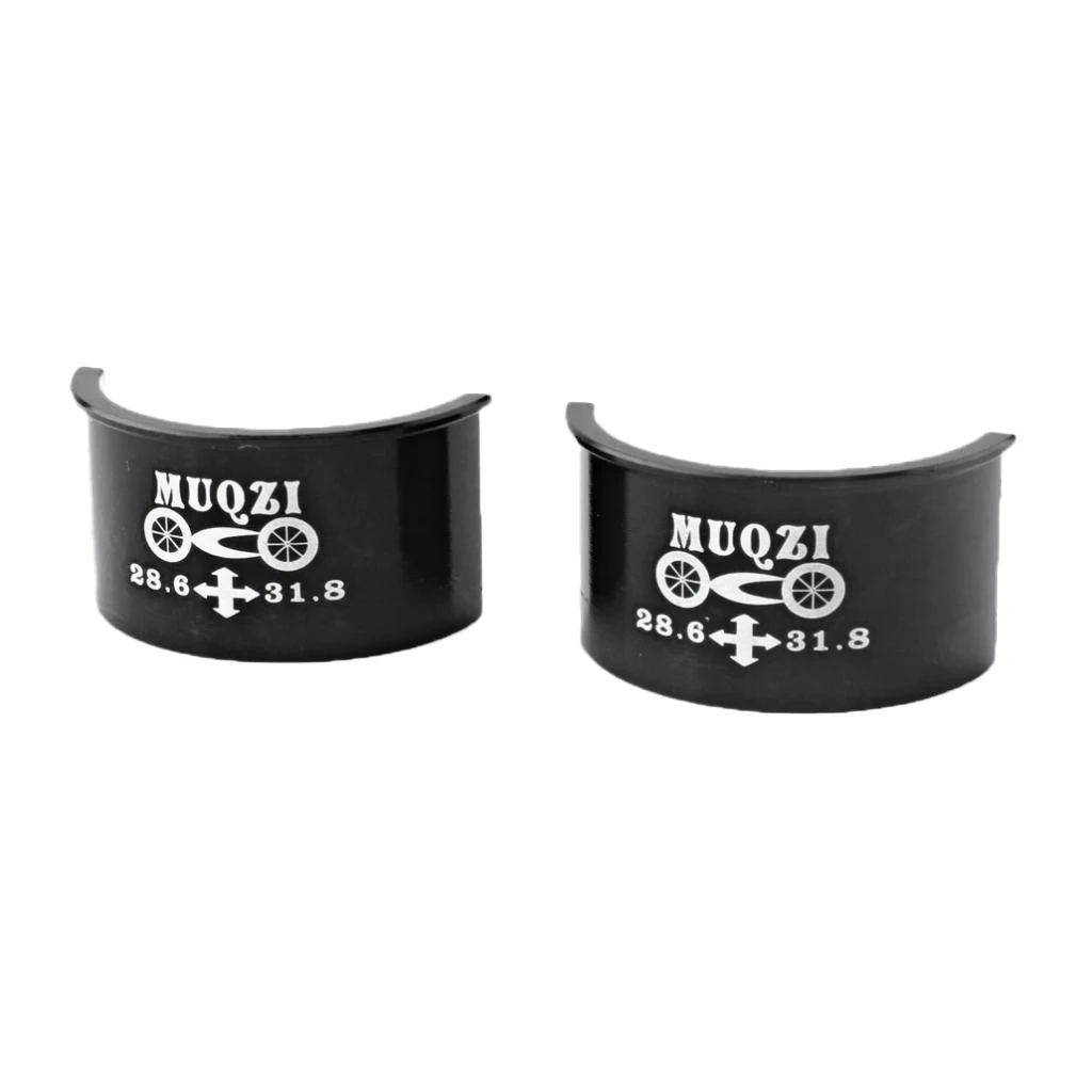 MTB Bike Bicycle Handlebar Shim Convert 28.6mm to 31.8mm Stem Reducer Adaptor Black | Спорт и развлечения