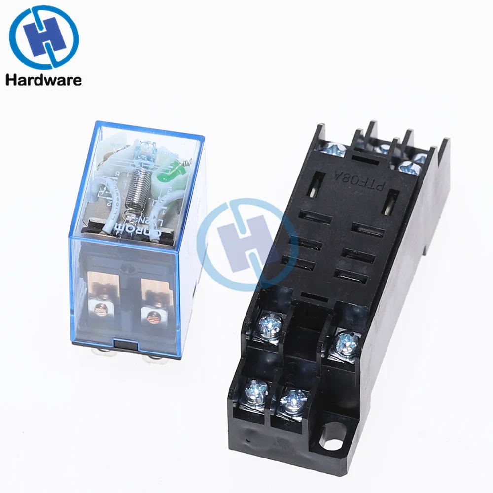 10 шт. LY2NJ HH62P электронное мини электромагнитное реле А 8PIN катушка DPDT 12 в пост. Тока