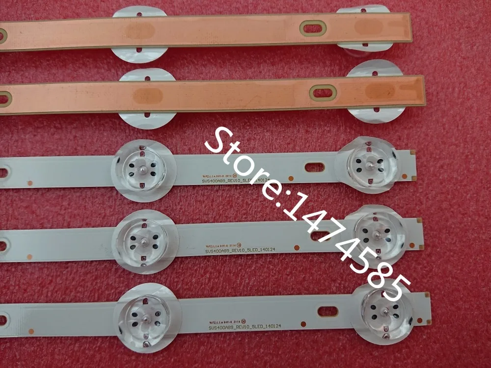 10 шт. новая светодиодная лента LJ07 01199B SVS400A89_REV10_5LED_140124 5 светодиодов 410 мм для LTA400HF34