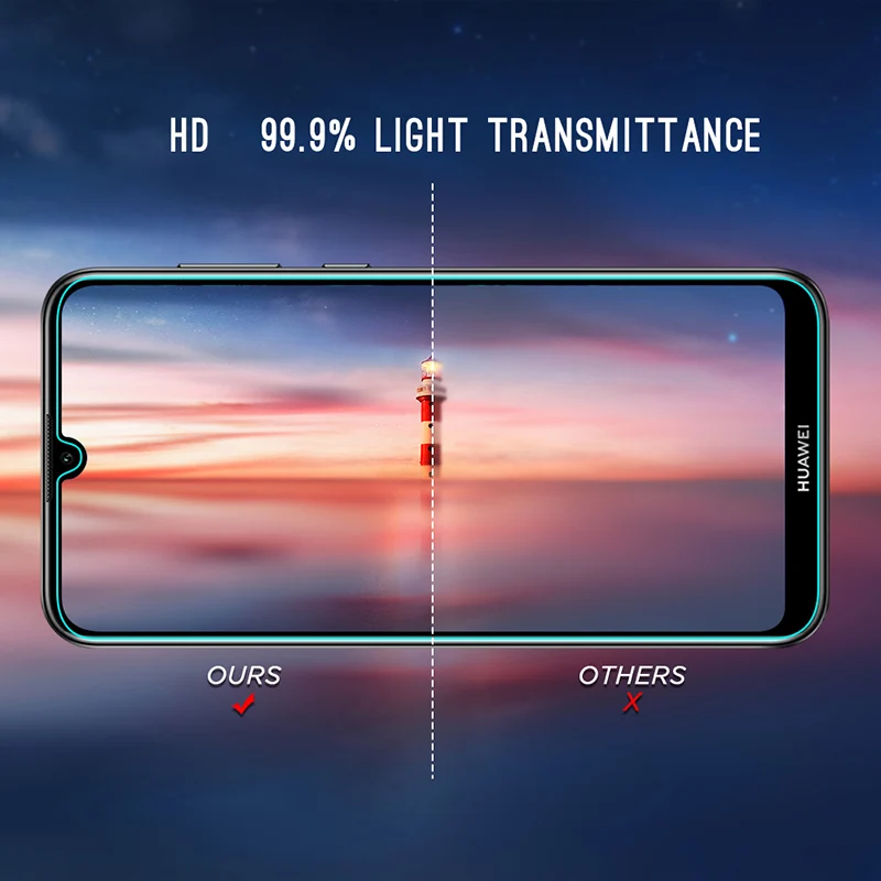 Защитное стекло для huawei p smart z экранный протектор y9 prime 2019 закаленное huawey psmart 9y