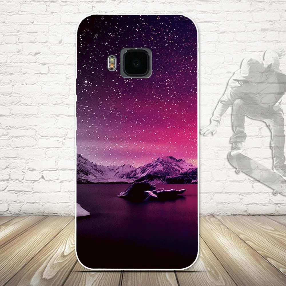 Для HTC One Hima M9 резиновый мягкий чехол из ТПУ с мультяшным рисунком животных для