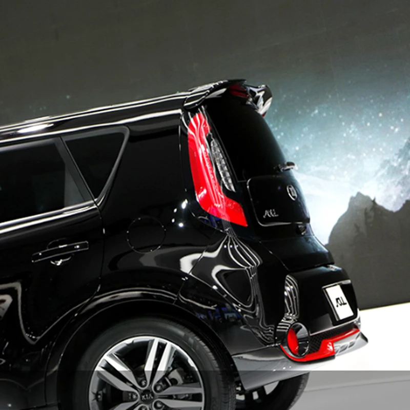 Для Kia Sorento 2010 2011 2012 2013 Высокое качество ABS Материал заднего крыла первоклассника Цвет задний спойлер на крыше