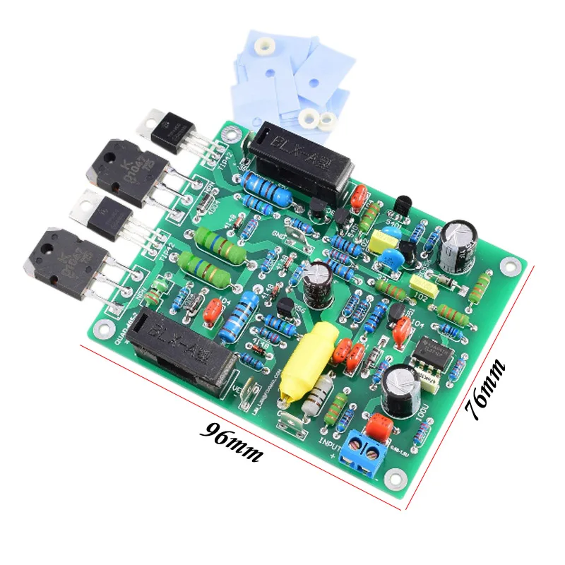 AIYIMA 2 шт. Плата усилителя мощности звука 2SC5200 трубчатый усилитель 100Wx2