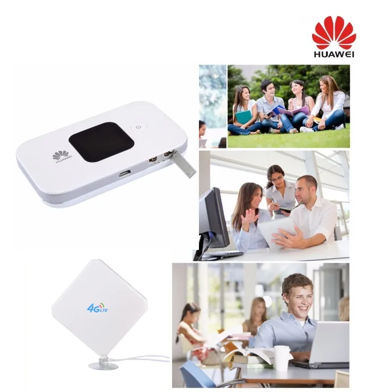 Разблокированный Huawei E5577Cs 321 LTE FDD800/850/900/1800/2100/2600 МГц Cat4 150 Мбит/с антенной 35dbi|huawei