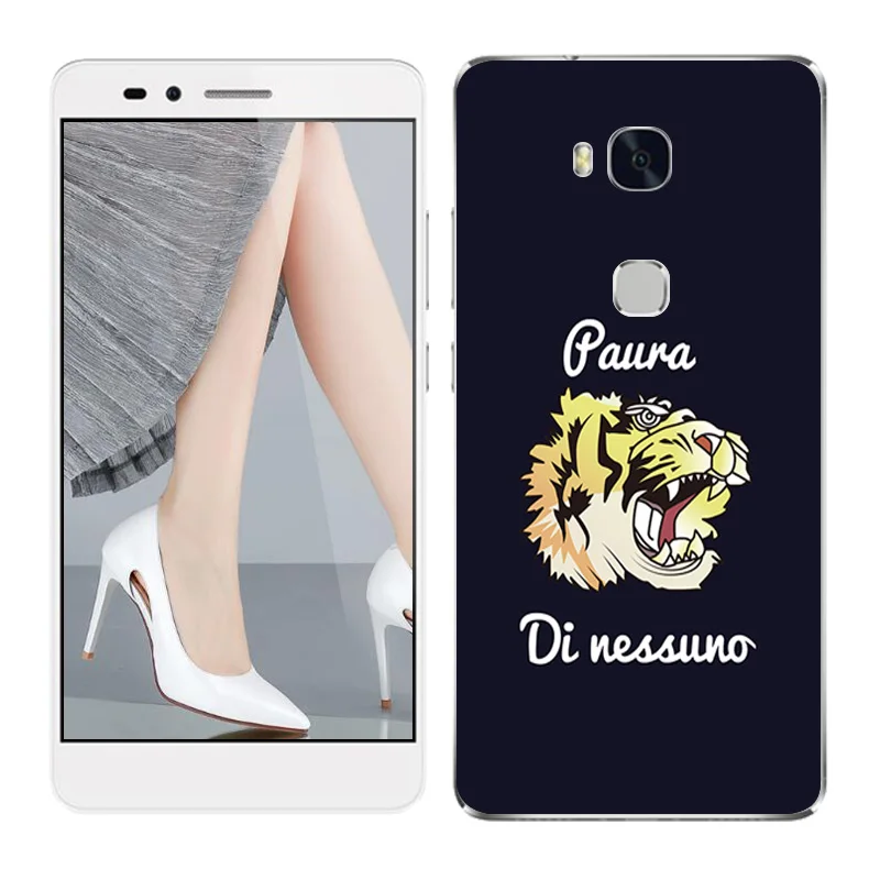 Чехол для Huawei Honor 5x ТПУ Мягкий Силиконовый Модный чехол с рисунком Honor5X Защитные