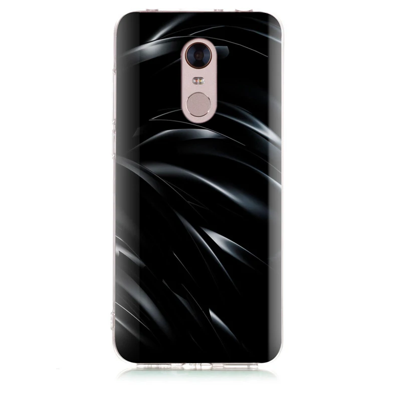 Coque For Xiaomi Redmi 4X Note 3 Mi A1 4 Pro 4A 5 6 6pro 5A 6A Soft TPU Silicone Leaf Painted Case D015 |