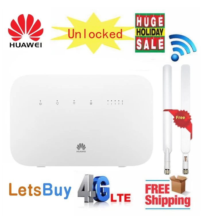 Разблокированный маршрутизатор Huawei B612S 51D 4G 300 МБ/с LTE Band B2/B4/B5/B7/B41 Cat.6 CPE