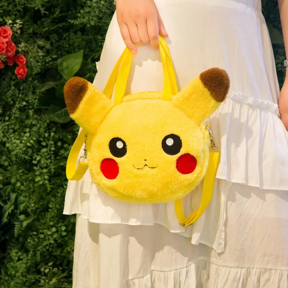 20 см * 25 креативные плюшевые рюкзаки Kawaii Pikachu мягкий милый ранец кукла сумка на