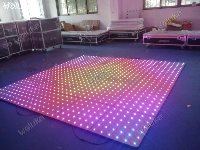 Stage equipment LED full-color video flooring wedding performance stage floor lamp CD50 W03 | Освещение