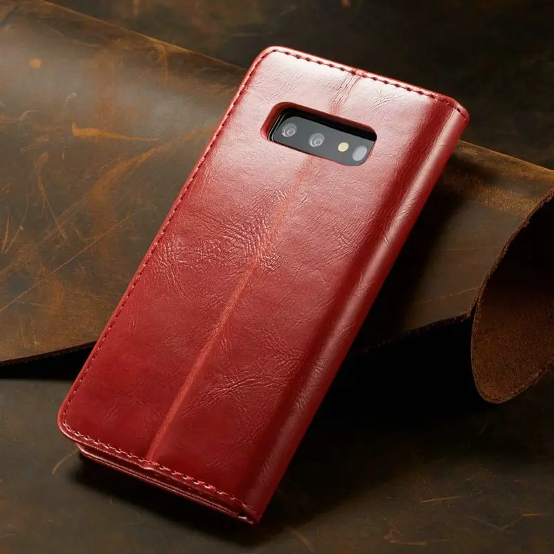 Кожаный флип-чехол для samsung Примечание 10 9 8 5 4 s10 5g s9 s8 j4 j6 plus s10e s7 edge 20 30 50 70 6, 7, 8, 9, j6 Чехлы для телефона