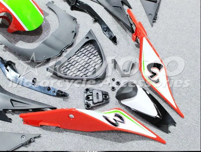 Новинка обтекатель для мотоцикла ABS Aprilia RSV4 2010 2011 2012 2013 2014 инъекция Bodywor белый