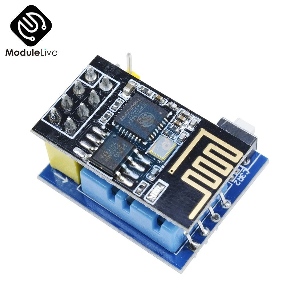 Wi Fi ESP8266 ESP 01 01S DHT11 Температура влажности Сенсор метр модуль Беспроводной