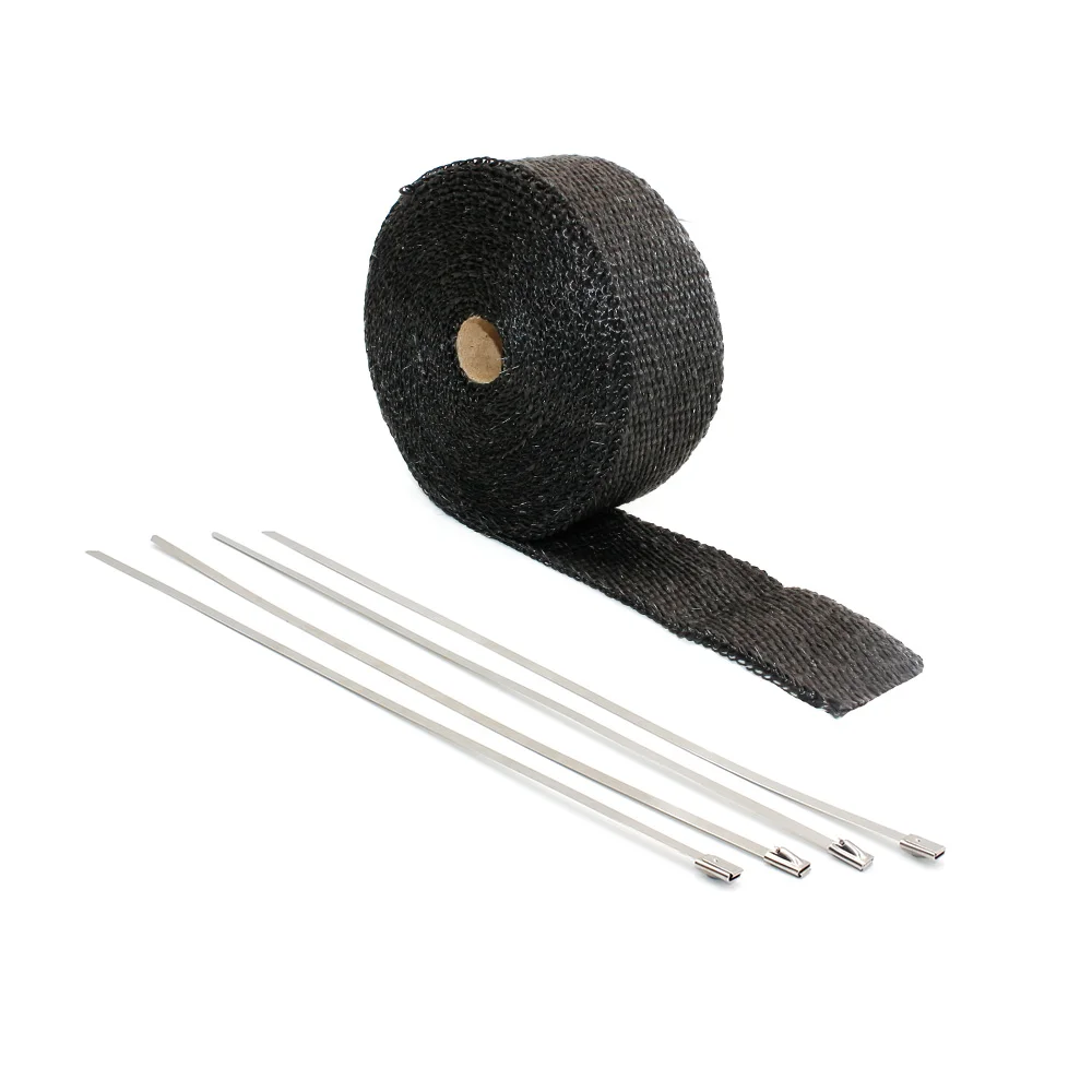 10 м тепловая 4 шт. завязка выхлопная изоляционная варпа труба максимальная