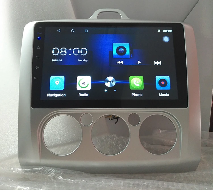 Android стерео для ford focus 2008-2012 с четырехъядерным экраном 1024x600 2 Гб ОЗУ 32 Гб ПЗУ android радио для ford focus mk2