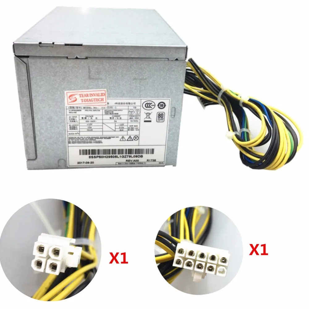 Для Lenovo Desktop 10pin 180W Power HK280-21/23PP Universal PCE027 PCE028 | Компьютеры и офис