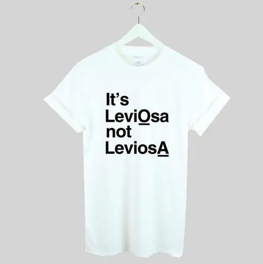 Новинка 2016 это левиоса не Письмо печати Футболки женщины и мужчины носят