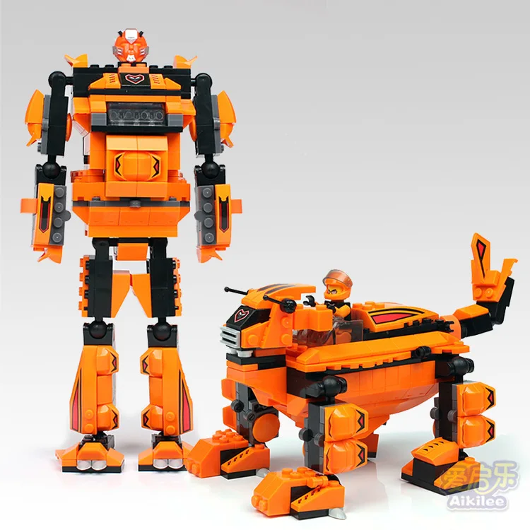 

2015 NEW Creative Super COOL RUN Transformation Building Blocks Brick Model Figure Christmas Xmas Child Gift Intelligent