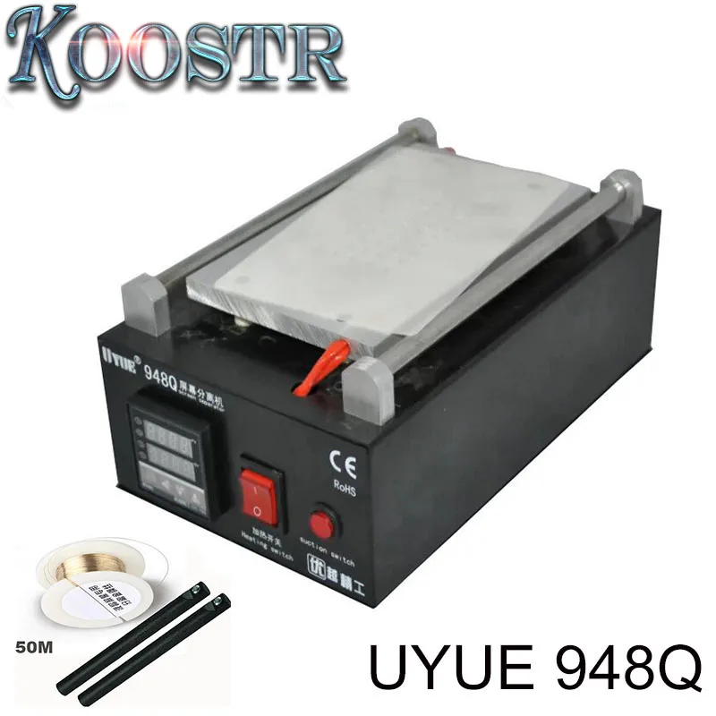 110/220 V мобильный телефон встроенный насос вакуумный металлический корпус стекло