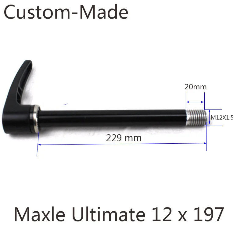 Задний мост rockshox Maxle Ultimate 2018 год 12x197 12x177 Fatbike E Thru Fat biycle 12X177 12X197 мм изготовленный на
