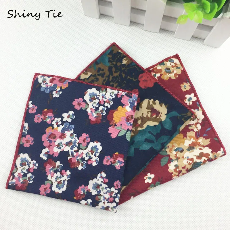 Мужская неформальная галстук Повседневное регулируемые Галстуки цветок вельвет