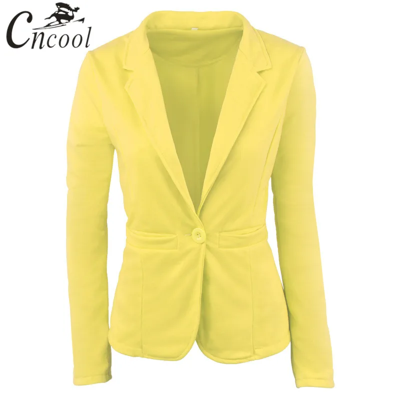 2019 Весна Лето Тонкий OL верхняя одежда одна кнопка маленький костюм пайка