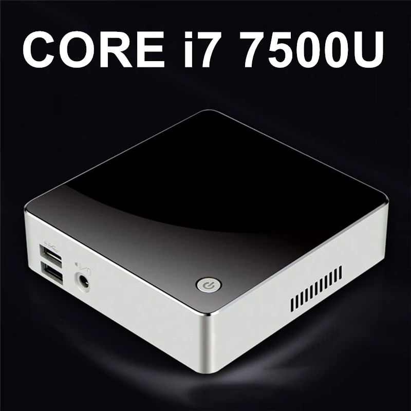 Срочно Мини-ПК V200 inter Core i7 7500U/7200U/6650U Окна 10 NUC с 5 г AC Wi-Fi Bluetooth HTPC HDMI Mini DP | Компьютеры