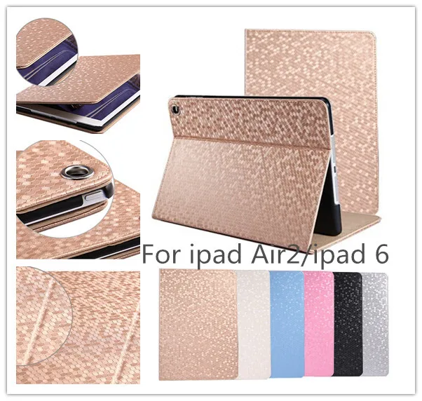 Магнитный чехол книжка для apple ipad Air 2 кожаный из искусственной кожи с откидной