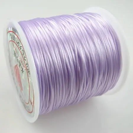 Яркий и эластичный яркий браслет 1 мм 2 рулона + Ювелирная фурнитура|beading cord|elastic