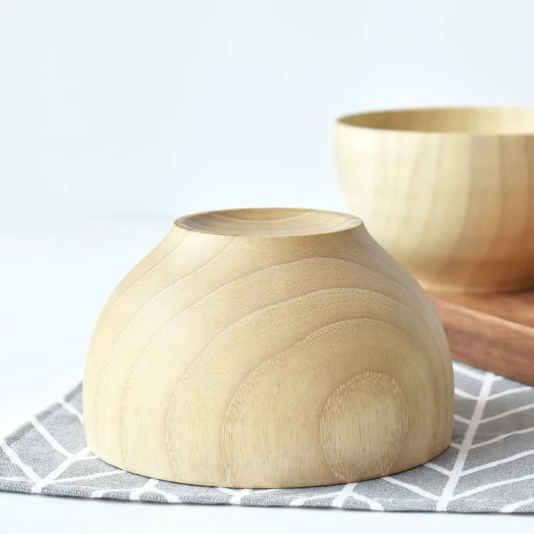 Миска ручной работы с ручкой для риса супа окуня украшения (середина) круглая