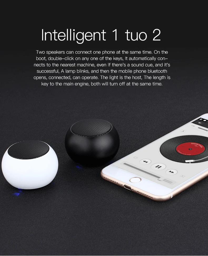BM3D мини металлическая колонка с Bluetooth Беспроводной спикс стерео Бас Сабвуфер портативная музыкальная магнитола для телефона MP3 MP4 плеер