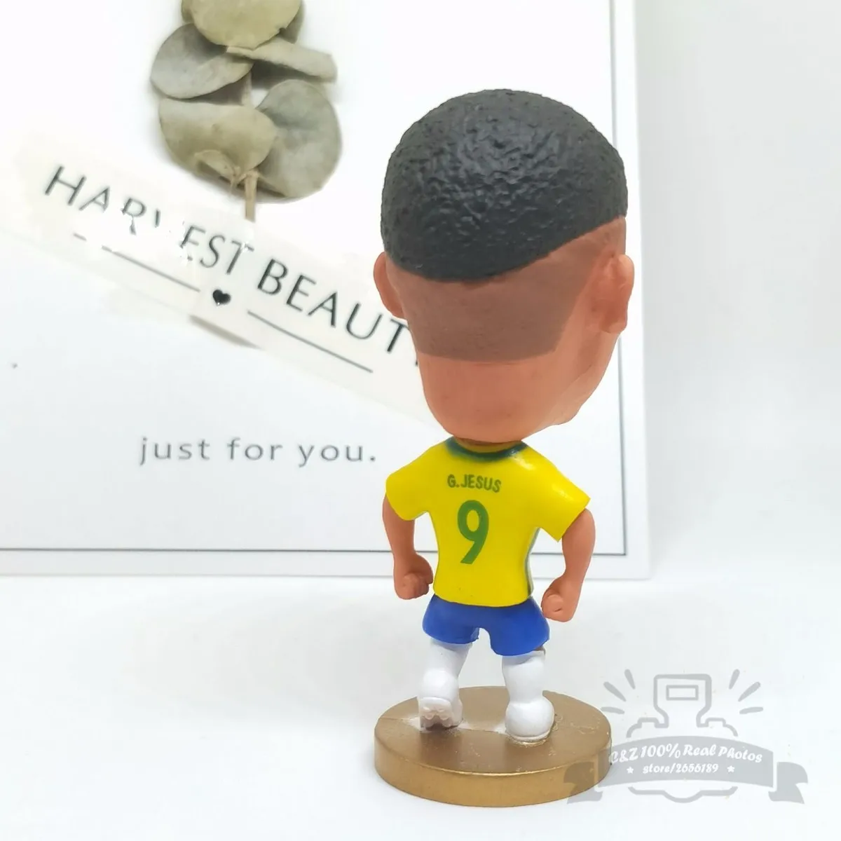 Soccerwe Статуэтка Спорт Бразилия Иисус 9 # подвижные суставы Смола Модель игрушки
