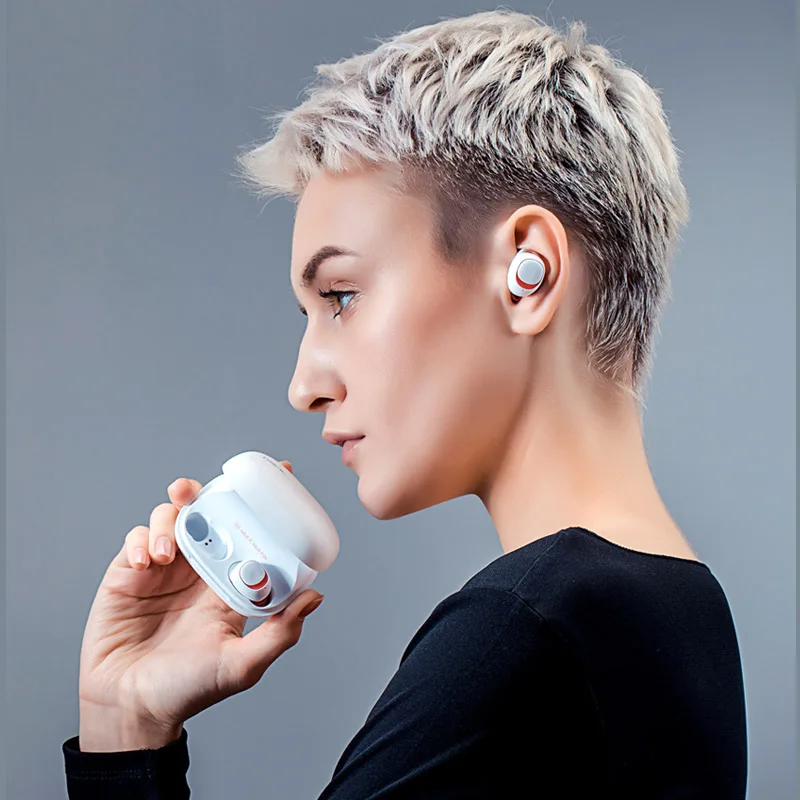 HAVIT Bluetooth гарнитура TWS Беспроводные Мини спортивные наушники портативные HIFI
