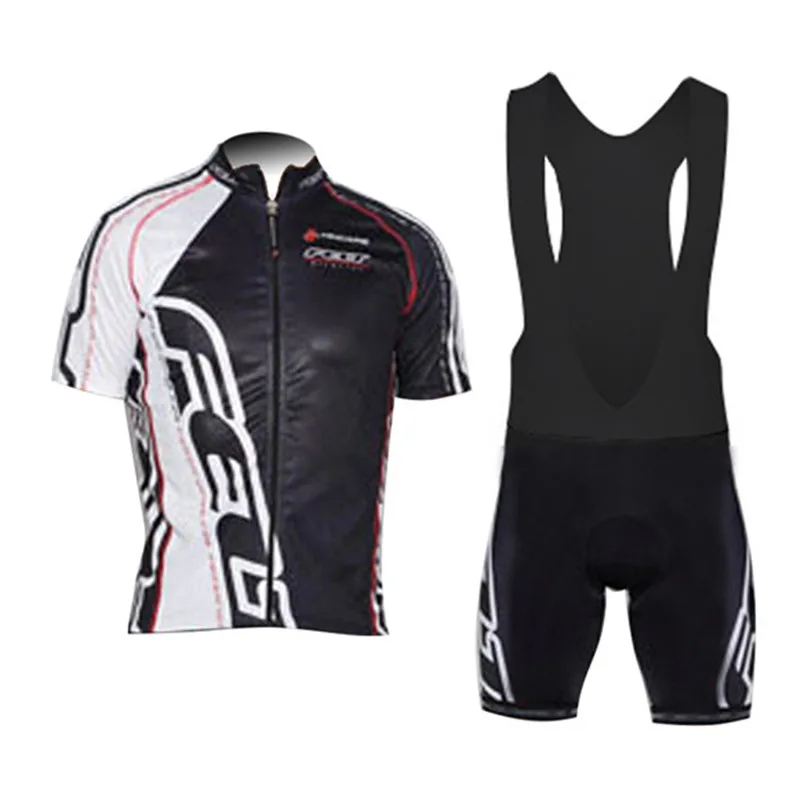 jersey bib shorts Войлок мужской летний комплект с коротким рукавом Велоспорт Джерси одежда дышащий Майо команда Велосипедная одежда полиэстеровый велосипедный - Цвет: jersey bib shorts